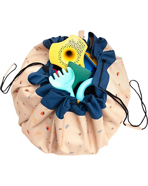 Play&Go Sacco Portagiochi e Tappeto Gioco da Esterno 2 in 1 - Magical Days Tappeti Porta Gioco