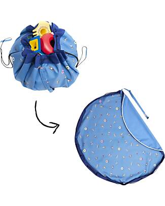 Play&Go Sacco Portagiochi e Tappeto Gioco da Esterno 2 in 1 - Swim Fun Tappeti Porta Gioco