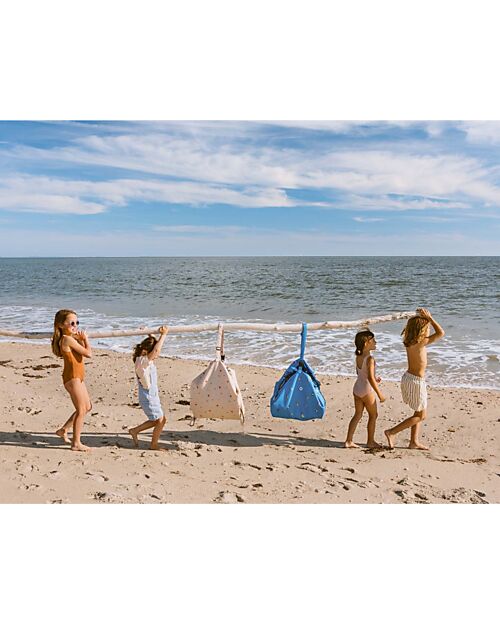 Play&Go Sacco Portagiochi e Tappeto Gioco da Esterno 2 in 1 - Swim Fun Tappeti Porta Gioco