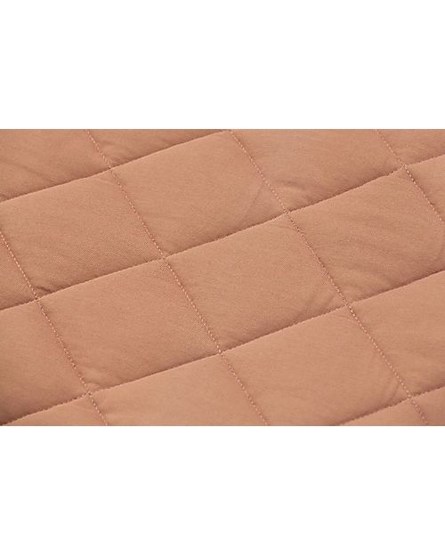 Play&Go Sacco Portagiochi e Tappeto Gioco Imbottito 2 in 1 Soft Cotone Biologico - Marrone Aranciato Tappeti Porta Gioco