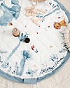 Play&Go Sacco Portagiochi e Tappeto Gioco Imbottito 2 in 1 Soft Cotone - Moulin Roty Baobab Tappeti Porta Gioco