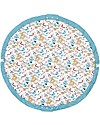 Play&Go Sacco Portagiochi e Tappeto Gioco Imbottito 2 in 1 Soft Cotone - Moulin Roty Baobab Tappeti Porta Gioco