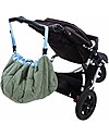 Play&Go Sacco Portagiochi, Tappeto Gioco Imbottito e Borsa Cambio 2 in 1 in Cotone - Ping Pong Tappeti Porta Gioco