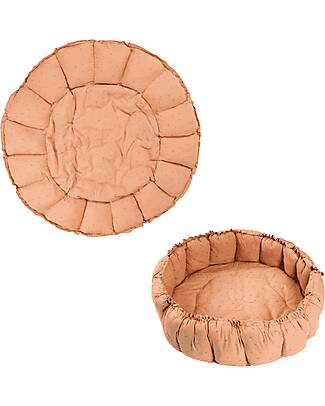 Play&Go Tappetino da Gioco 3 in 1- Bloom Fleuri - 100% Cotone Biologico Tappeti Gioco