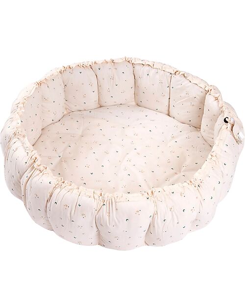 Play&Go Tappetino da Gioco 3 in 1 - Bloom Moon - 100% Cotone Biologico Tappeti Gioco