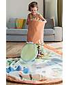 Play&Go Tappeto Gioco + Cesta Porta Giochi 2-in-1 - Zoo - 3+ anni Tappeti Porta Gioco
