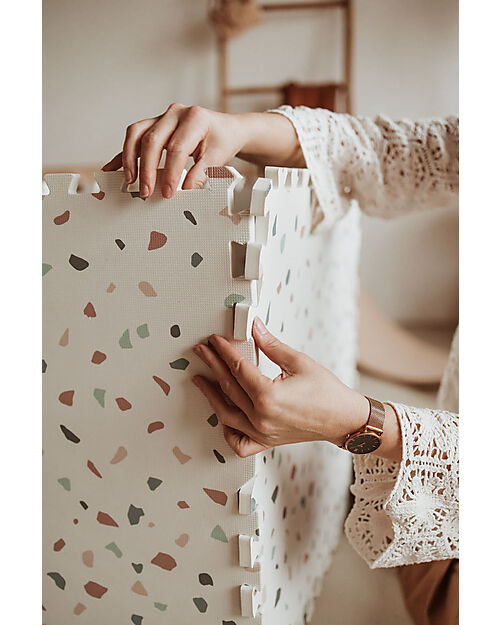 Play&Go Tappeto Puzzle - Alfabeto - 180x180 cm - 100% EVA Foam Tappeti Puzzle