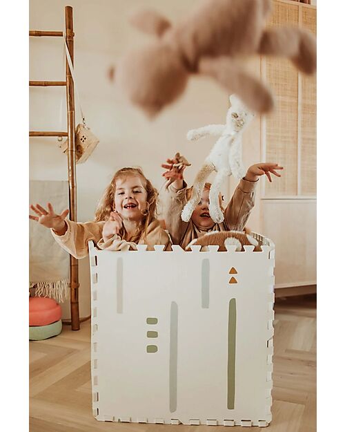 Play&Go Tappeto Puzzle - Fattoria - 120x180 cm - 100% EVA Foam Tappeti Puzzle