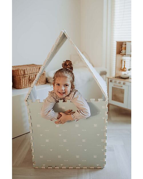 Play&Go Tappeto Puzzle - Road - 120x180 cm - 100% EVA Foam Tappeti Puzzle