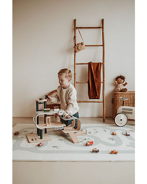 Play&Go Tappeto Puzzle - Road - 120x180 cm - 100% EVA Foam Tappeti Puzzle