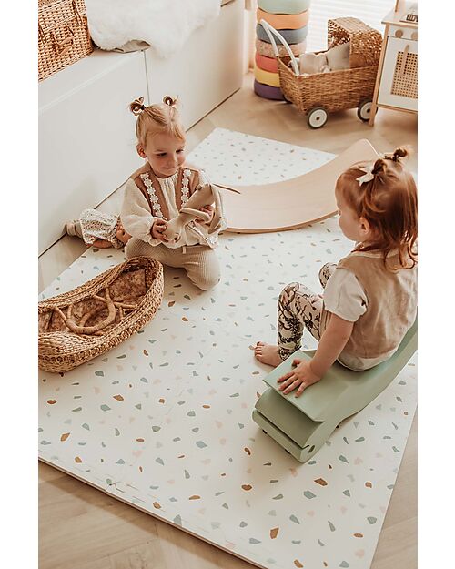 Play&Go Tappeto Puzzle - Village - 120x180 cm - 100% EVA Foam Tappeti Puzzle