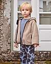 Play Up Giacca in Pile Teddy con Cappuccio e Zip - Beige - Materiale Riciclato Giacche