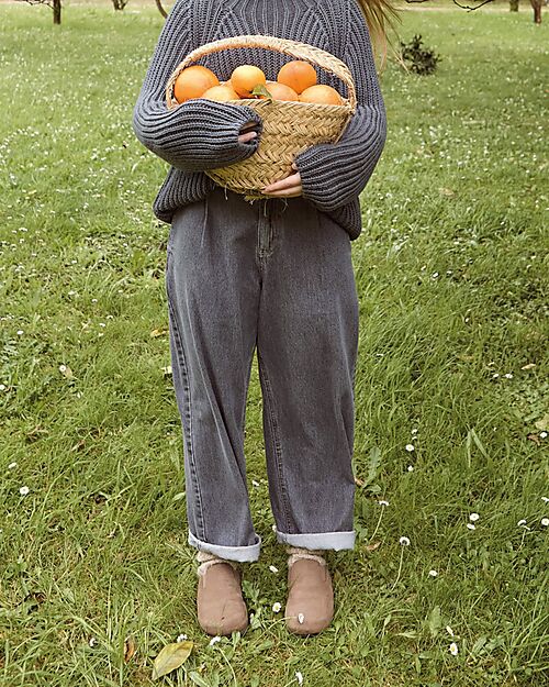 Play Up Jeans con Bottone - Denim Scuro - Cotone e Lyocell Jeans