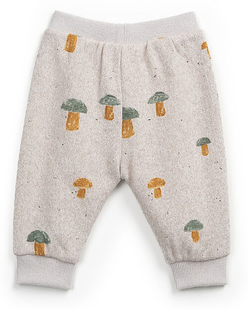 Play Up Leggings - Grigio -  Funghi - Materiali Riciclati Leggings