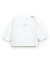 Play Up Maglia Maniche Lunghe - Bianco - Cotone Bio e Cotone Riciclato Maglie Manica Lunga