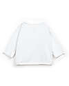 Play Up Maglia Maniche Lunghe - Bianco - Cotone Bio e Cotone Riciclato Maglie Manica Lunga