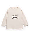 Play Up Maglia Maniche Lunghe - Shadow - Crema - Cotone Bio Maglie Manica Lunga