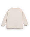 Play Up Maglia Maniche Lunghe - Shadow - Crema - Cotone Bio Maglie Manica Lunga