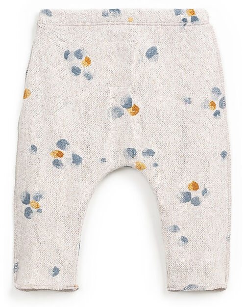 Play Up Pantaloni Lunghi - Grigio - Stampa a Fiori Pantaloni Lunghi