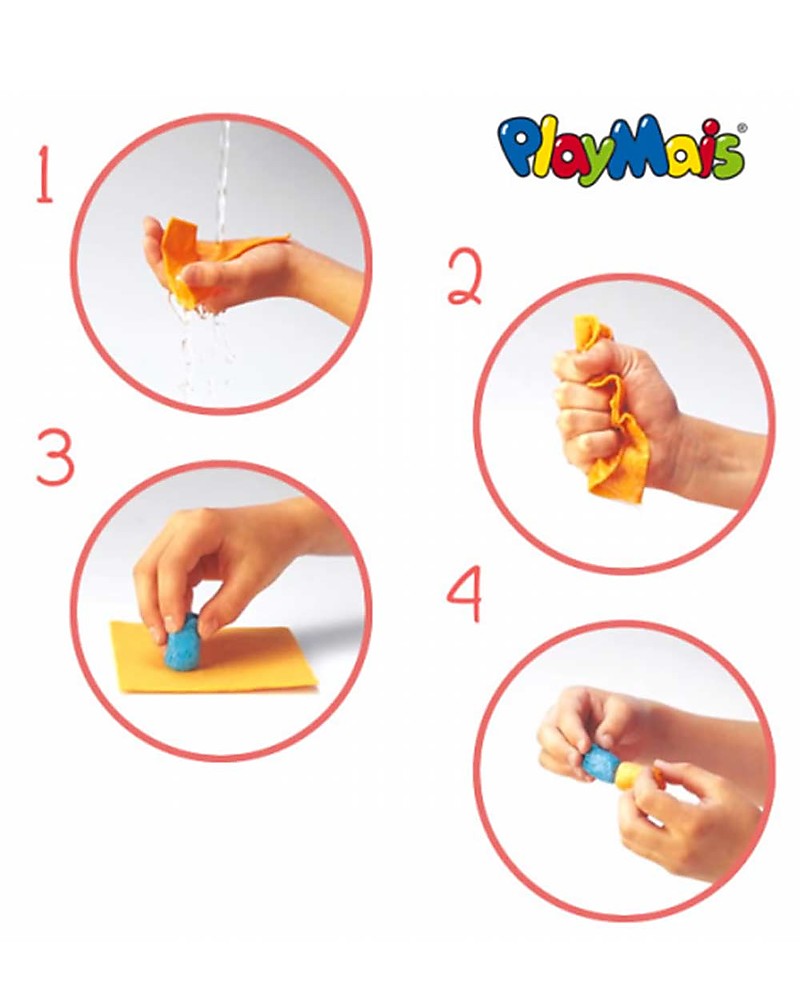 PlayMais Little 3 in 1 per bambini a partire dai 3 anni Giocattolo con 5.000 Playmais /& modelli di artigianato Stimola la creatività e le abilità motorie