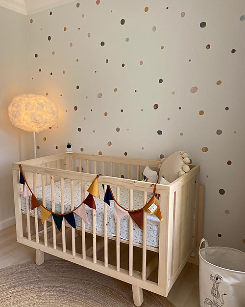 Pop By Gaea Adesivi da Parete in Vinile - 60 Pois Colorati Adesivi da Parete