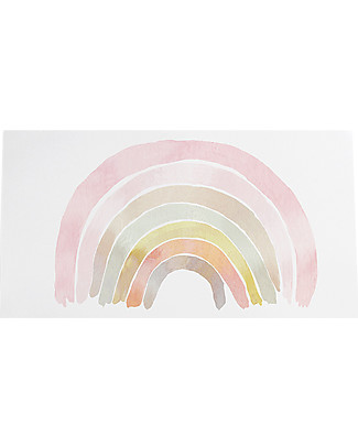 Pop By Gaea Adesivo da Parete in Vinile XL - Arcobaleno Rosa - 80x50 cm Adesivi Da Parete