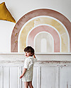 Pop By Gaea Adesivo da Parete in Vinile XXL - Arcobaleno Boheme Terra - 150x100 cm Adesivi da Parete