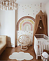 Pop By Gaea Adesivo da Parete in Vinile XXL - Arcobaleno Boheme Terra - 150x100 cm Adesivi da Parete