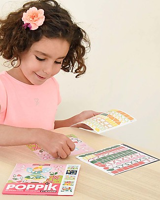 Poppik Cartoline con Adesivi - Magia - dai 4 anni Carta e Cartone