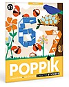 Poppik Poster Adesivo Gigante - Numeri - dai 3 ai 6 anni Adesivi e Timbri