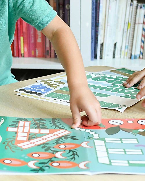 Poppik Poster Adesivo Gigante - Numeri - dai 3 ai 6 anni Adesivi e Timbri