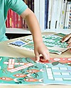 Poppik Poster Adesivo Gigante - Numeri - dai 3 ai 6 anni Adesivi e Timbri