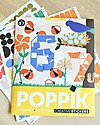 Poppik Poster Adesivo Gigante - Numeri - dai 3 ai 6 anni Adesivi e Timbri