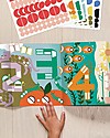 Poppik Poster Adesivo Gigante - Numeri - dai 3 ai 6 anni Adesivi e Timbri