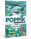 Poppik Poster Scientifico - Animali dell'Oceano - dai 7 anni Decorazioni da Parete