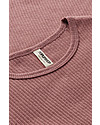 Popupshop Maglia Maniche Corte a Costine, Rosa - 100% Cotone bio T-shirt