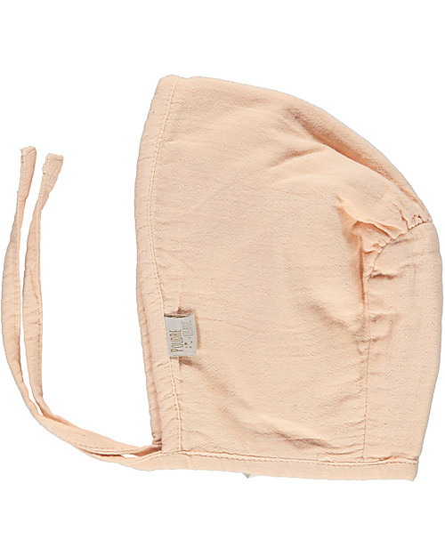 Poudre Organic Cuffietta Baby in Cotone Bio, Rosa Cappelli Estivi