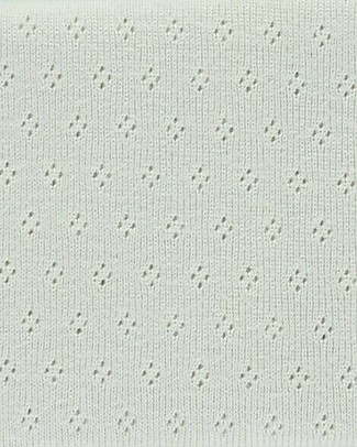 Poudre Organic Leggings Basilic - Panna - Motivo Traforato - 100% Cotone Biologico Leggings