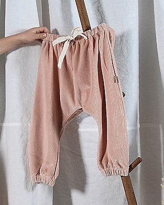 Poudre Organic Pantaloni Baby in Ciniglia Cannelle (18-24 mesi) - Rosa - 100% cotone bio Pantaloni Lunghi