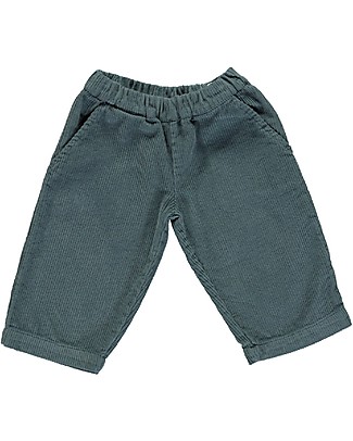 Poudre Organic Pantaloni Lunghi a Costine Pomelos - Canna di Zucchero - 100% cotone bio Pantaloni Lunghi
