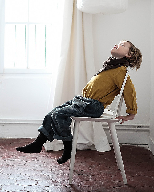 Poudre Organic Pantaloni Lunghi a Costine Pomelos - Canna di Zucchero - 100% cotone bio Pantaloni Lunghi