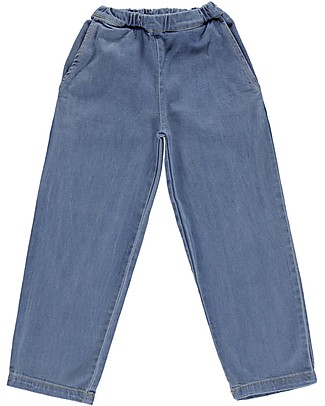 Poudre Organic Pantaloni Lunghi in Jeans Pomelos Mademoiselle - Denim - Cotone bio Jeans Lunghi