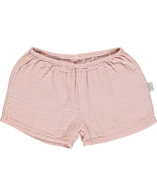 Poudre Organic Shorts Cardamome Sabbia - 100% cotone bio Pantaloni Corti
