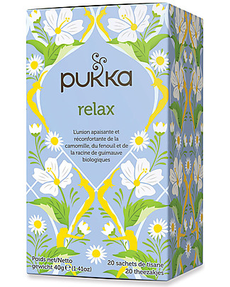 Pukka Relax, Tisana al Finocchio e Camomilla, 20 bustine - Ideale alla sera, dopo una giornata faticosa Tisane_