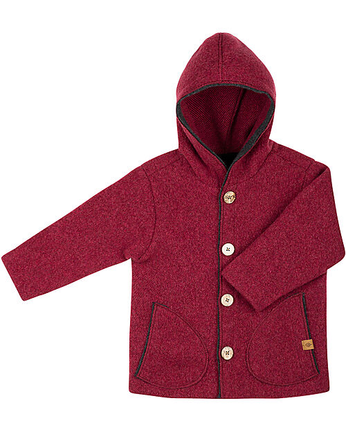 Pure Pure by Bauer Giacca con Cappuccio - Bacca - Lana Riciclata Certificata GRS Giacche