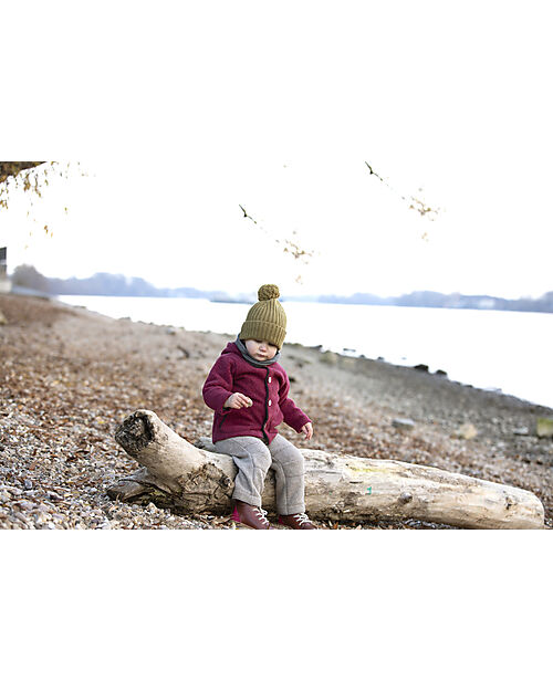 Pure Pure by Bauer Giacca con Cappuccio - Bacca - Lana Riciclata Certificata GRS Giacche