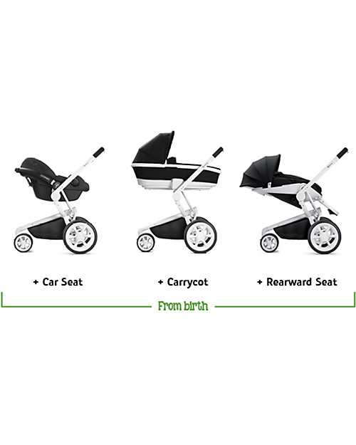 Quinny Passeggino Moodd, Rosa - Perfetto per Trio & Design Unico Passeggini Classici