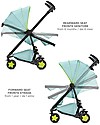 Quinny Zapp Xtra 2, Azzurro Chiaro - Passeggino 3 ruote ultra compatto! Passeggini Classici