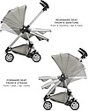 Quinny Zapp Xtra 2, Grigio - Passeggino 3 ruote ultra compatto! - Prodotto di Showroom! Passeggini Classici