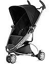 Quinny Zapp Xtra 2, Nero - Passeggino 3 ruote ultra compatto! Passeggini Classici